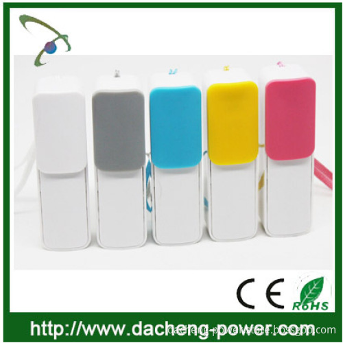 Newly perfume power bank 2600mah power bank perfume with Slide Design